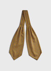 Paul Stuart Large Medallion Print Ascot, thumbnail 2