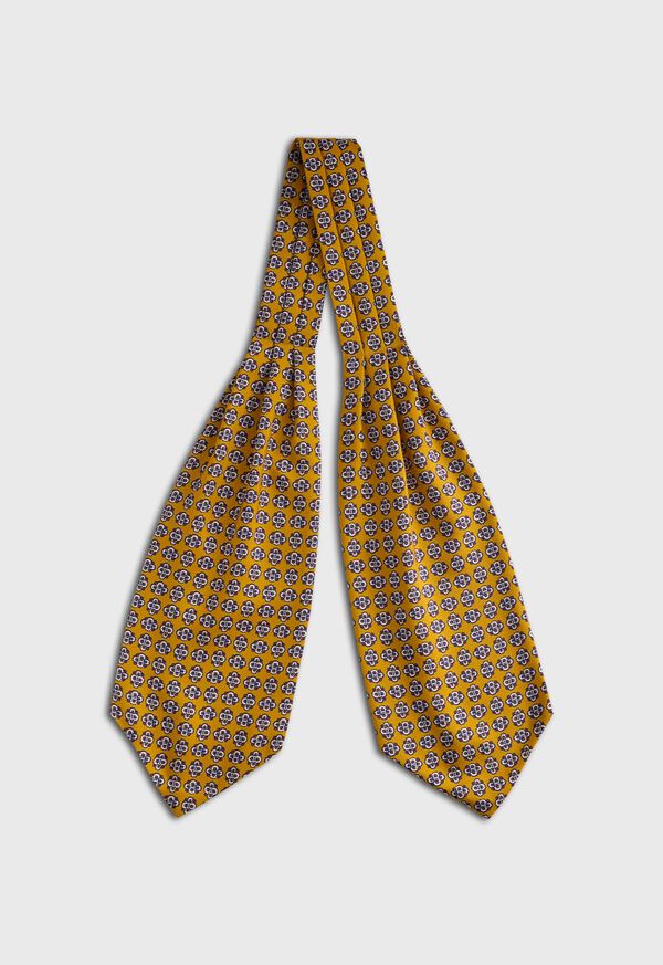 Paul Stuart Large Medallion Print Ascot, image 2