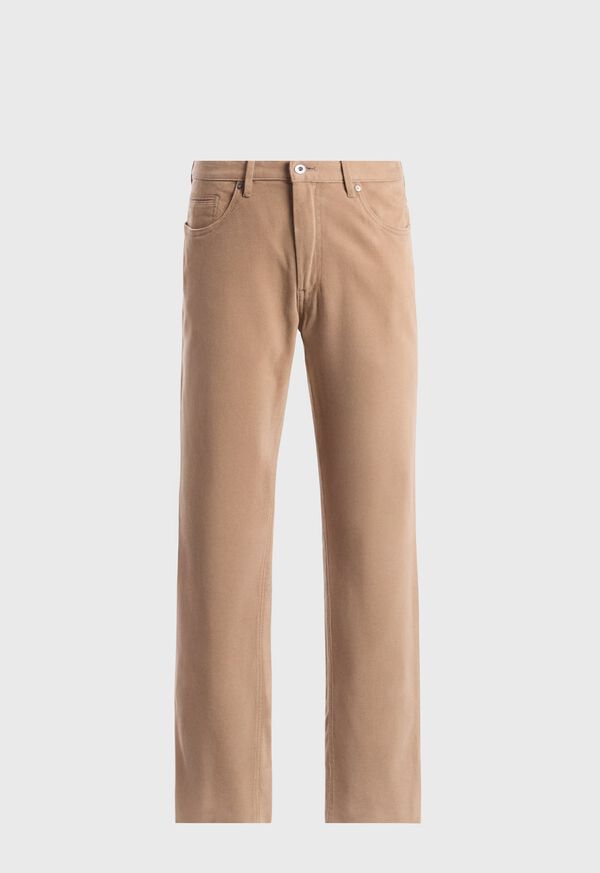 Paul Stuart Brushed Twill Five Pocket Pant, image 1