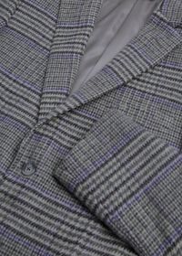 Paul Stuart Purple Plaid Cashmere Sport Jacket, thumbnail 2