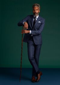 Paul Stuart Fall Weight Sharkskin Paul Suit, thumbnail 2