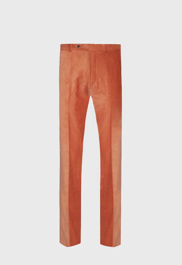 Paul Stuart Orange Corduroy Dress Pant, image 1