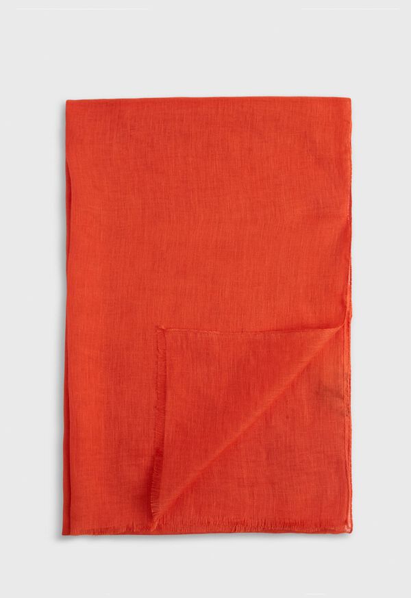 Paul Stuart Linen Scarf, image 1