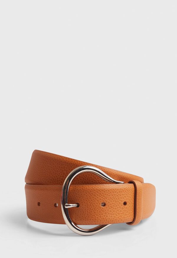 Paul Stuart Grained Galuchat Nabuck Belt, image 3