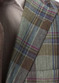 Paul Stuart Plaid Linen Soft Jacket, thumbnail 2