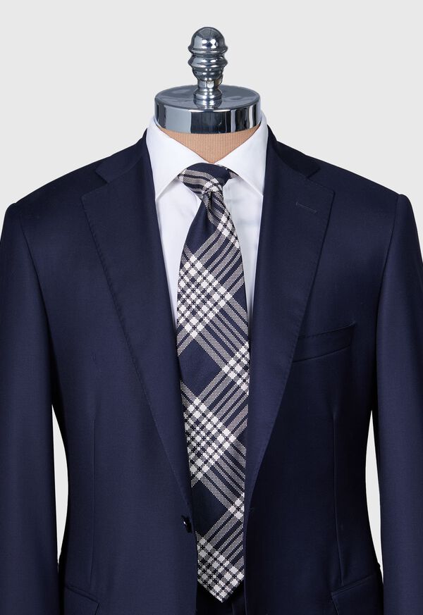 Paul Stuart Woven Silk Plaid Tie, image 2