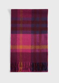 Paul Stuart Bold Plaid scarf, thumbnail 2