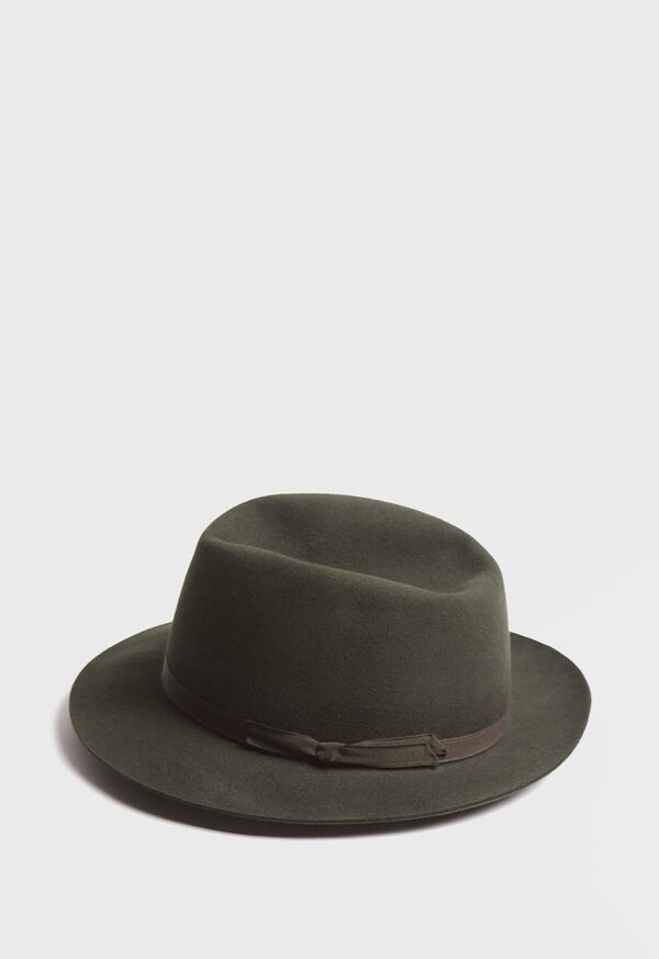 Paul Stuart Fortnighter Soft Fur Felt Fedora, image 1