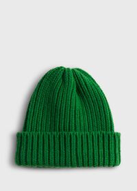 Paul Stuart Ribbed Wool Beanie, thumbnail 1