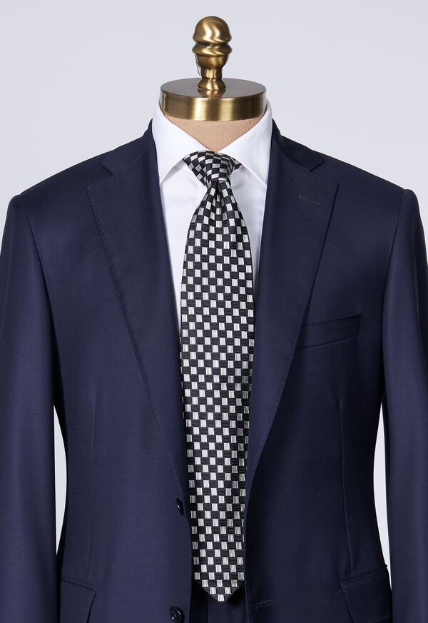 Paul Stuart Silk Jacquard Parquet Tie, image 2