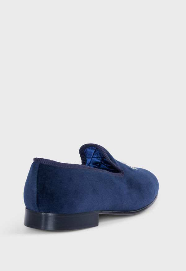Paul Stuart Tyler Velvet Skull Slip-on, image 3