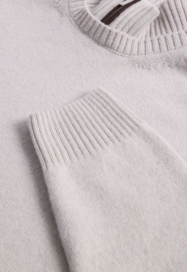 Paul Stuart Wool & Cashmere Mock Neck Zip Sweater, image 4