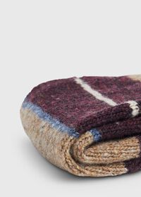 Paul Stuart Donegal Wool Striped Sock, thumbnail 2