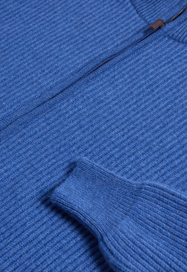 Paul Stuart Cashmere Zip Cardigan, image 2