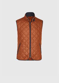 Paul Stuart Merino Wool Flannel Quilted Vest, thumbnail 6