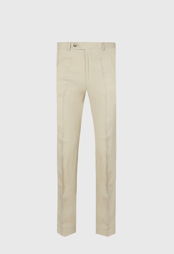 Paul Stuart Linen/Silk Plain Front Dress Trouser