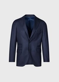Paul Stuart Mini Houndstooth Wool Flannel Suit, thumbnail 3