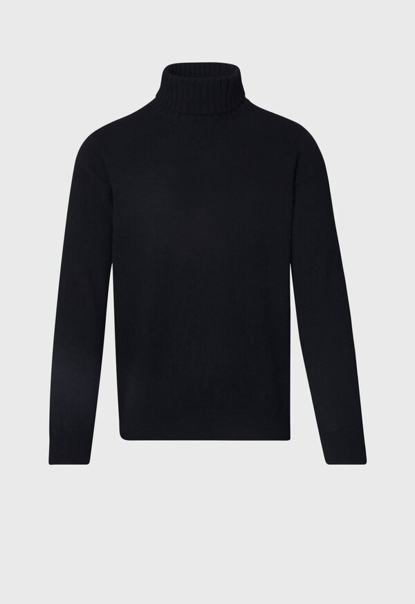 Paul Stuart Cashmere Solid Turtleneck Sweater