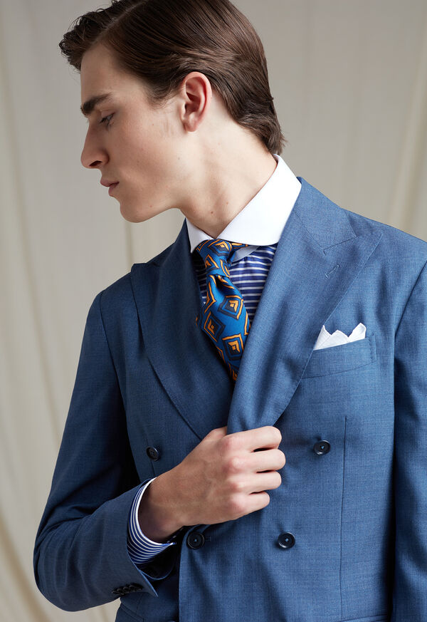 Paul Stuart Phineas Cole Mid Blue Suit, image 6