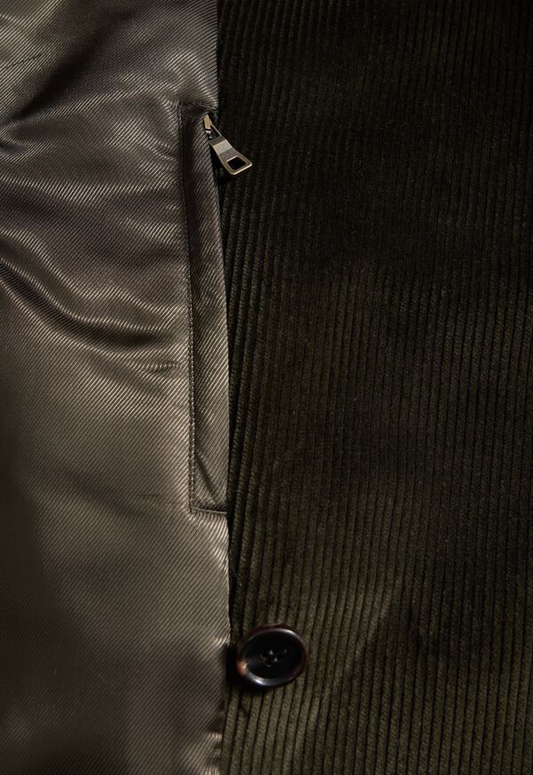 Paul Stuart Corduroy Peacoat, image 4