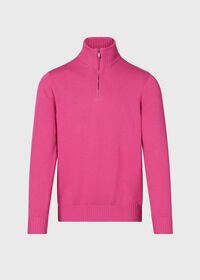 Paul Stuart Quarter Zip Sweater, thumbnail 1