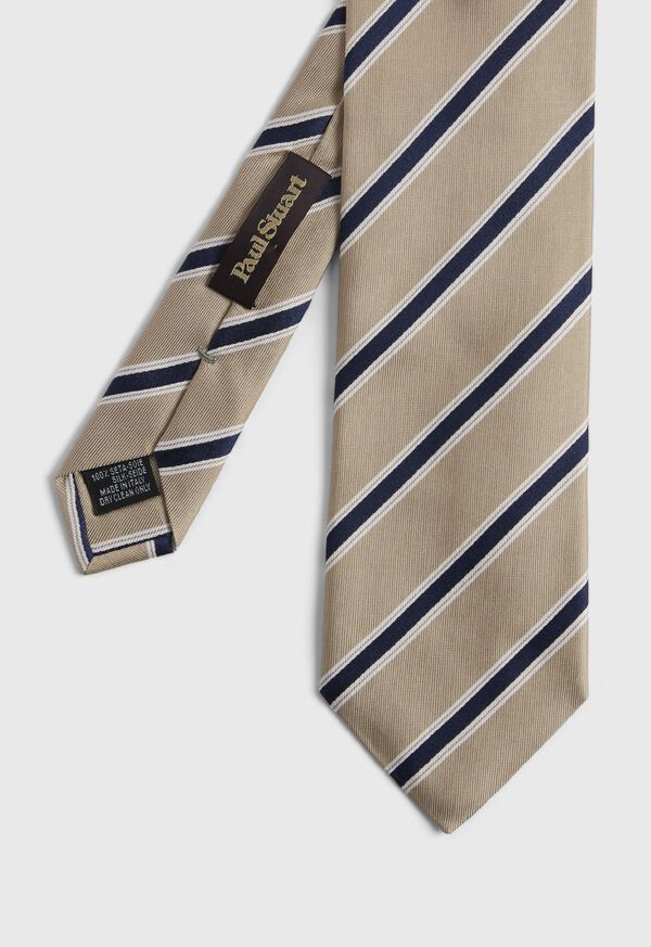 Paul Stuart Narrow Summer Stripe Tie, image 1