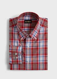 Paul Stuart Plaid Sport Shirt, thumbnail 1