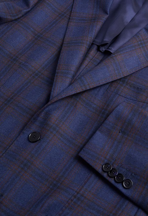 Paul Stuart Wool Plaid Sport Jacket, image 2