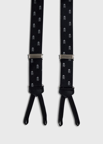 Paul Stuart Skull & Bone Formal Braces