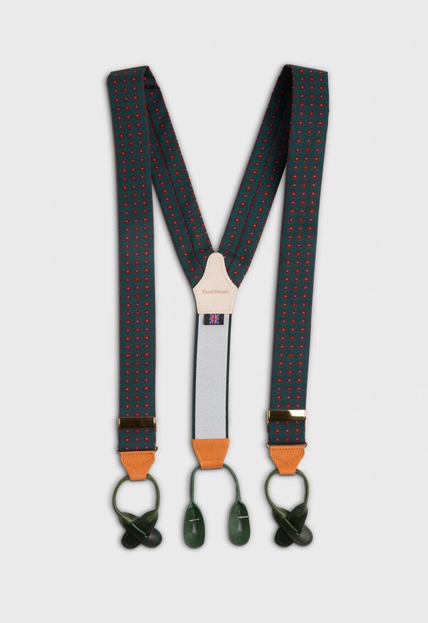 Paul Stuart Silk Circles Braces, image 1