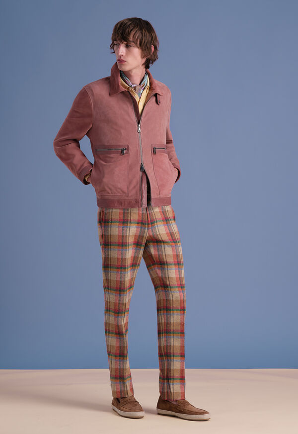 Paul Stuart Linen Plaid Dress Trouser, image 2