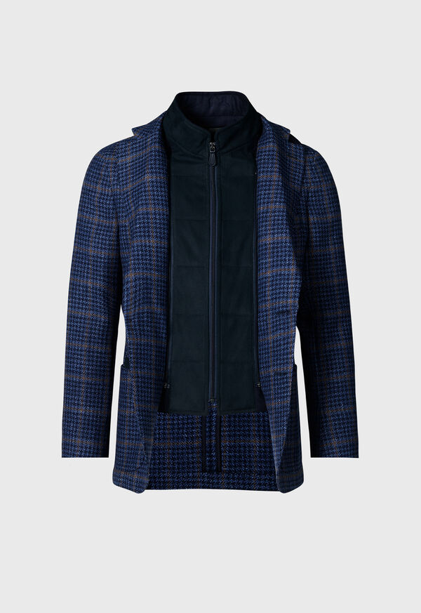 Paul Stuart Plaid Jacket with Removable Vest, image 2