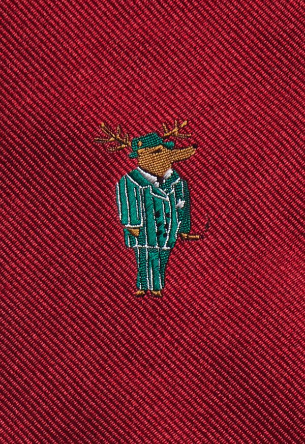 Paul Stuart Holiday Prancer Reindeer Tie, image 2