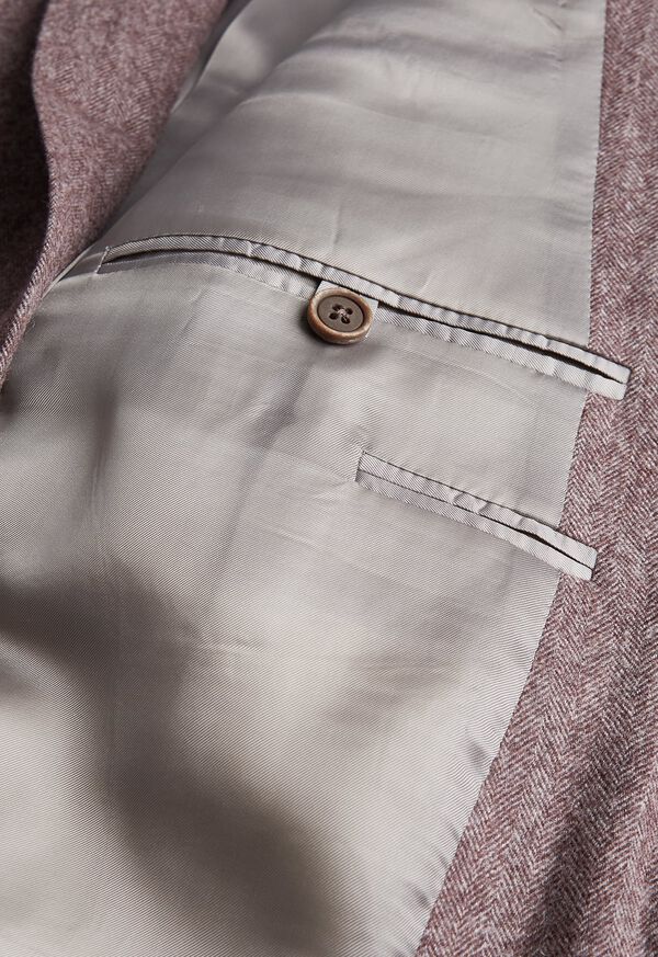 Paul Stuart Cashmere Herringbone Sport Jacket, image 3