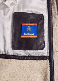 Paul Stuart Quilted Jacket with Suede & Shearling, thumbnail 5