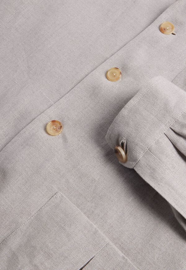 Paul Stuart Linen Safari Jacket, image 3
