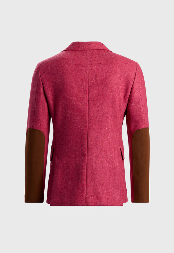 Paul Stuart Tweed Jacket with Suede Finishing, image 2