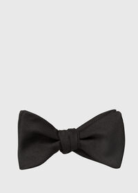 Paul Stuart Black Grosgrain Bow Tie, thumbnail 1