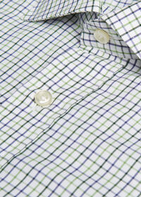 Paul Stuart Slim Fit Tattersall Dress Shirt, thumbnail 2