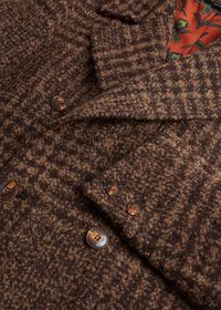 Paul Stuart Double Breasted Plaid Overcoat, thumbnail 2