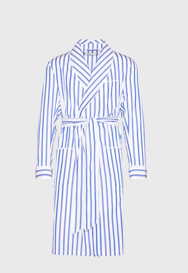 Paul Stuart Awning Stripe Cotton Robe, image 1