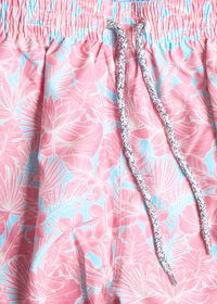 Paul Stuart Coral Floral Print Swim Trunk, thumbnail 2