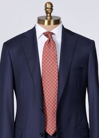 Paul Stuart Silk Floral Medallion Print Tie, thumbnail 2