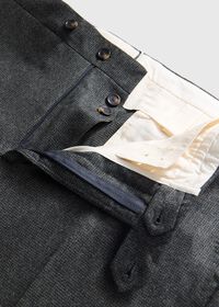 Paul Stuart Double Breasted Wool Houndstooth Suit, thumbnail 7