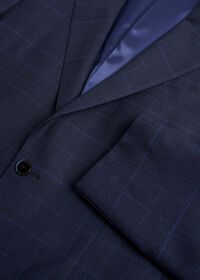 Paul Stuart Navy Plaid Sport Jacket, thumbnail 2