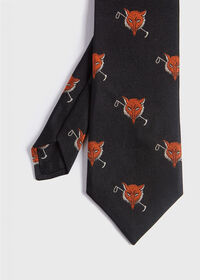 Paul Stuart Foxhead Silk Tie, thumbnail 1