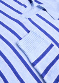 Paul Stuart Cashmere Stripe Johnny Collar, thumbnail 2