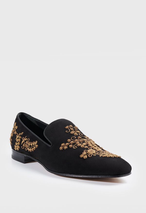 Paul Stuart Memphis Embroidered Formal Slip-On, image 2