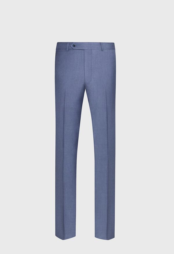 Paul Stuart Super 130s Wool Mid Blue Trouser