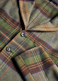 Paul Stuart Horseblanket Green Plaid Sport Jacket, thumbnail 3